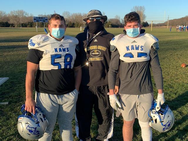 Hayden Robb - Def Coach Swafford and Ryley Besler